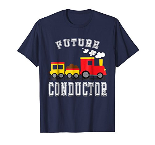 Boys Future Train Conductor Driver Costume T-Shirt