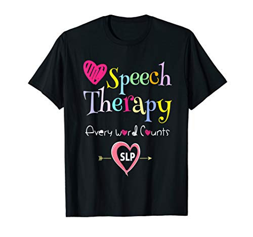 SLP Shirts Speech Language Pathologist gifts Speech Therapy T-Shirt