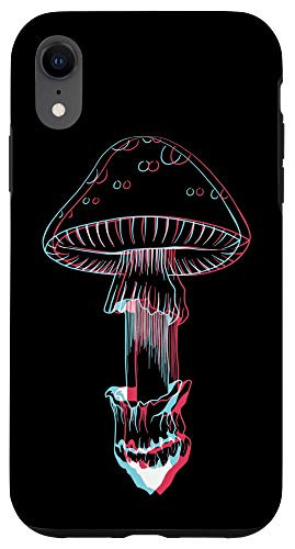 iPhone XR Psychedelic Mushrooms   Shroom Mycology Fungi Foraging Case