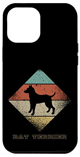 iPhone 12 Pro Max Vintage Retro 1970s Dog Breed Rat Terrier Case