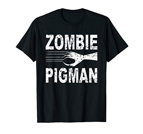 Zombie Pigman T Shirt Scary Halloween Costume