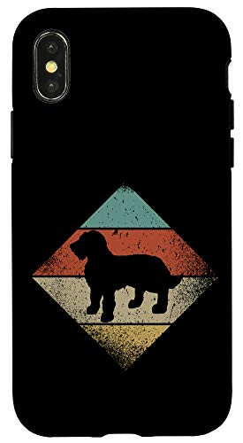 iPhone X XS Goldendoodle Vintage Retro 1970s Dog Breed Case