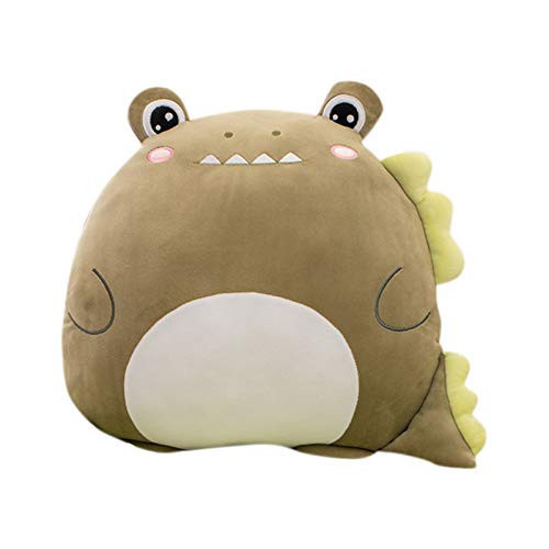 Plush Toy Soft Animal Plush Pillow Cute Anime Pillow Stuffed Animal Toy nap Pillow Birthday Gift for Kids Army Green