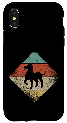 iPhone X XS German Shorthaired Pointer Vintage Retro 1970s Dog Breed Case