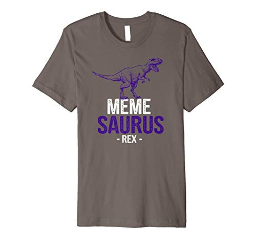 Funny Mothers Day Gifts For Grandma Meme Saurus Rex Premium T-Shirt