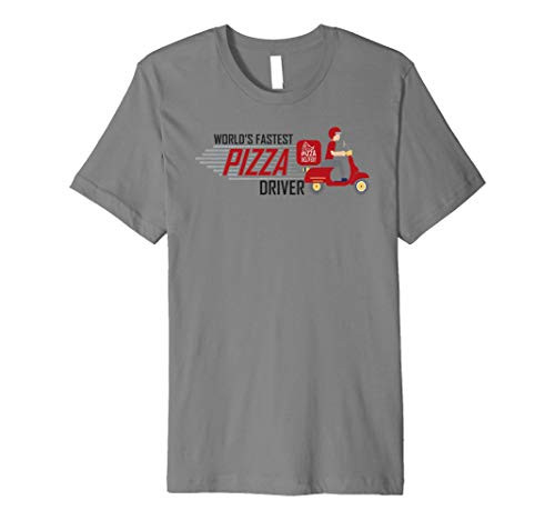 Worlds Fastest Pizza Driver pizza delivery men women kids Premium T-Shirt