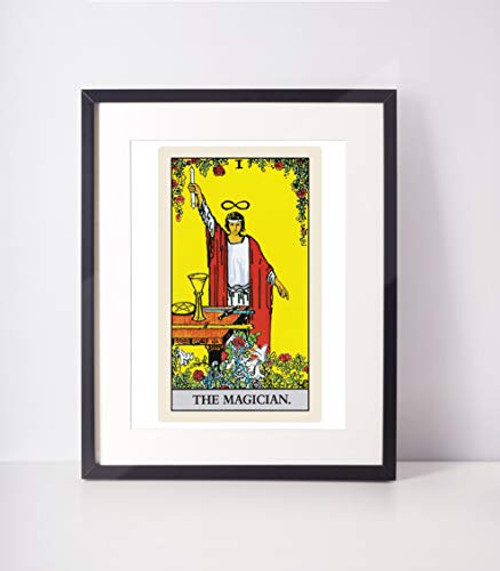 The Magician Tarot Print Tarot Card Art Major Arcana Tarot Wall Hanging Rider Waite Tarot