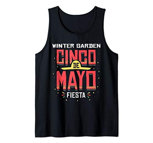 Winter Garden Florida Cinco de Mayo Celebration Gift Tank Top