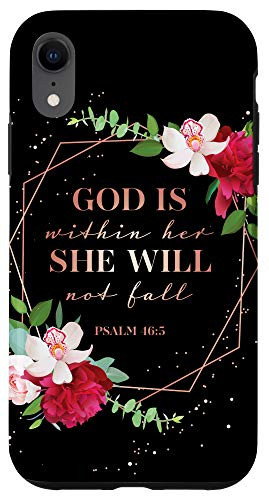 iPhone XR Christian Gifts Women Religious Scripture Bible Verse Phone Case