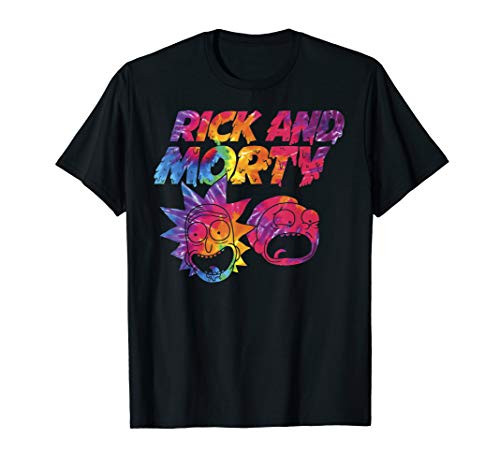 Mademark x Rick and Morty - Rick And Morty Tie Dye Drip Graphic T-Shirt