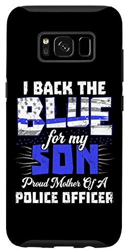 Galaxy S8 I back The Blue for My Son designs Women Thin Line Mom Gift Case
