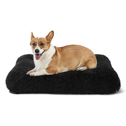 ANWA Dog Bed Small Dogs Washable Dog Bed Crate Pad for Cage Kennel Dog Bed Crate Mat 24 inch ANWA Dog Bed Small Dogs Washable Dog Bed Crate Pad for Cage Kennel Dog Bed Crate Mat 24 inch