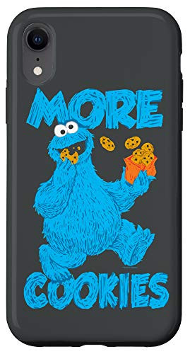 iPhone XR Sesame Street Cookie Monster More Cookies Case