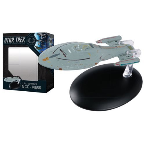 Eaglemoss Publications Star Trek Starships Best Of Figure #5 U.S.S. Voyager Vehicle Eaglemoss Publications Star Trek Starships Best Of Figure #5 U.S.S. Voyager Vehicle