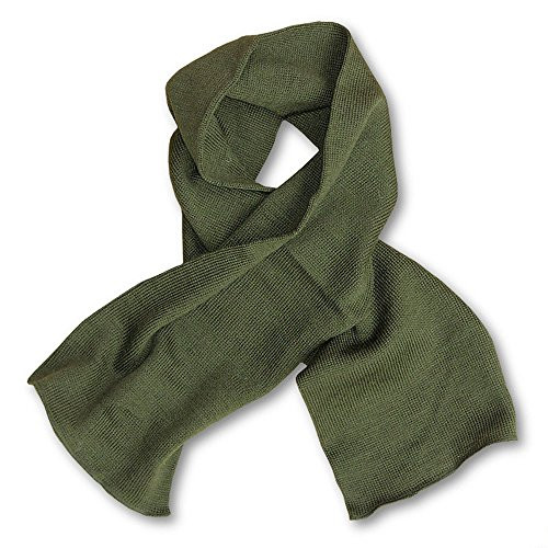 US Army Genuine GI USMC Military Winter Neckwear Olive Drab OD Green Wool Scarf