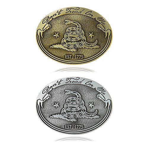 Vintage Celtic Knot Belt Buckle for Men Simple Cowboy Belt Buckle  3-Snake-2 Pieces