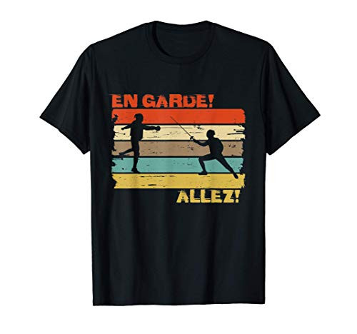 Cool En Garde Vintage Fencing T-Shirt