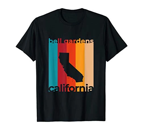 Bell Gardens CA Souvenirs Retro California T-Shirt