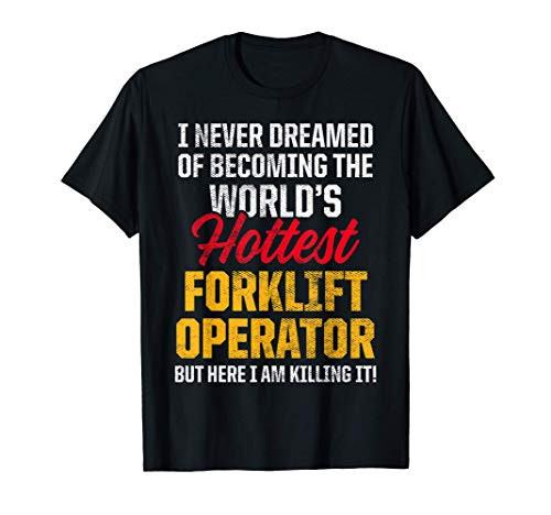Forklift Operator Life American Funny Driver T-Shirt