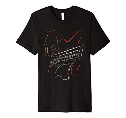 Guitar Playing Bass Player T-shirt Premium T-Shirt Guitar Playing Bass Player T-shirt Premium T-Shirt