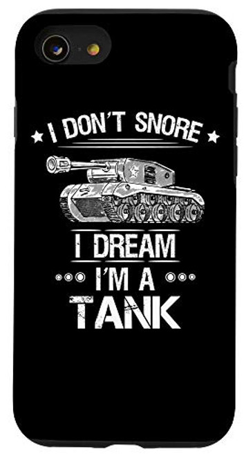 iPhone SE 2020 7 8 Panzer Tanker I Dont Snore Tank Driver Case iPhone SE 2020 7 8 Panzer Tanker I Dont Snore Tank Driver Case