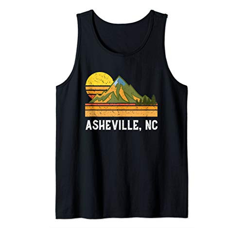 Mountain Hiking North Carolina Vacation Gift- Asheville NC Tank Top Mountain Hiking North Carolina Vacation Gift- Asheville NC Tank Top
