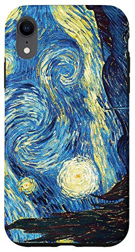 iPhone XR Starry Night Van Gogh Painting   Retro Aesthetic Vintage Art Case