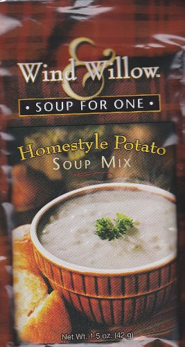 Wind  and  Willow Homestyle Potato Soup 1.5-Ounce Pouches  Pack of 4