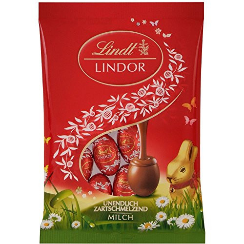 Lindt - Lindor - Milk Chocolate Mini Eggs - 100g Lindt - Lindor - Milk Chocolate Mini Eggs - 100g