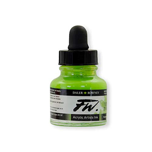 Daler-Rowney FW Acrylic Artists Ink  Light Green