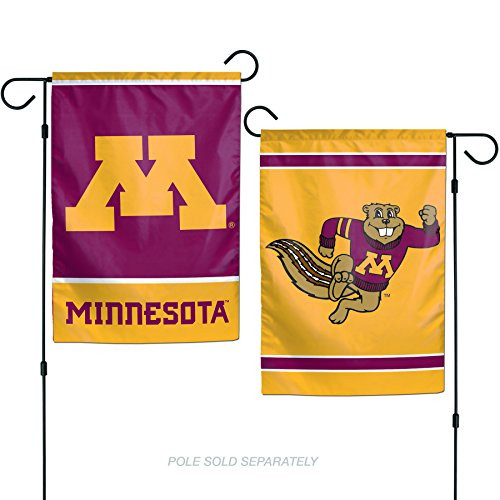 WinCraft NCAA Minnesota Golden Gophers 12x18 Garden Style 2 Sided Flag One Size Team Color WinCraft NCAA Minnesota Golden Gophers 12x18 Garden Style 2 Sided Flag One Size Team Color