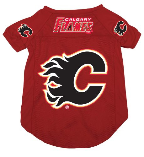 NHL Calgary Flames Pet Jersey Small