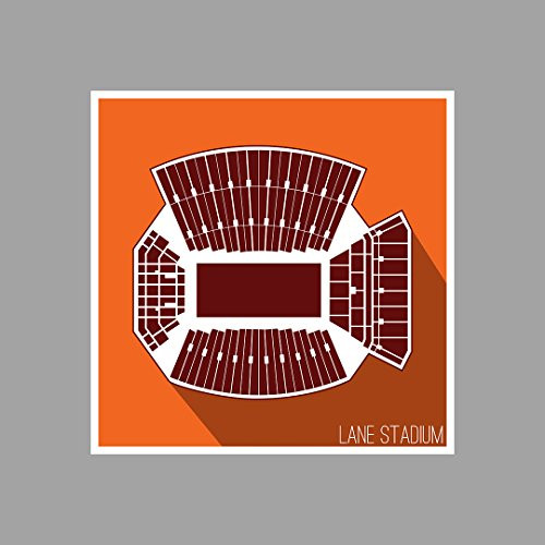 ArtsyCanvas Virginia Tech Hokies - Lane Stadium - College Football Seating Map - 12x12 Matte Poster Print Wall Art ArtsyCanvas Virginia Tech Hokies - Lane Stadium - College Football Seating Map - 12x12 Matte Poster Print Wall Art