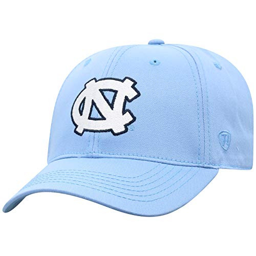 Top of the World North Carolina Tar Heels Mens Fitted Team Icon hat Adjustable