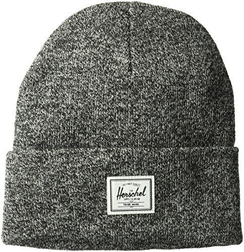 Herschel Mens Elmer Beanie heathered black One Size