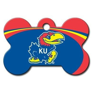 Pet Care Preferred Kansas Jayhawks Bone ID Tag