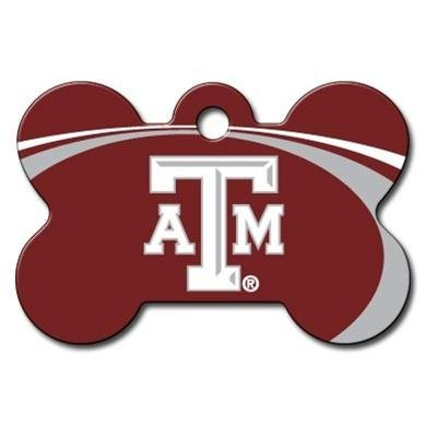 Pet Care Preferred Texas A and M Aggies Bone ID Tag