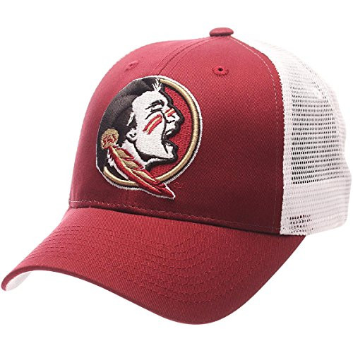 Zephyr Mens Standard Adjustable Snapback Hat Big Rig Florida State Seminoles Garnet