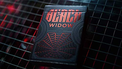 MJM Black Widow Playing Cards