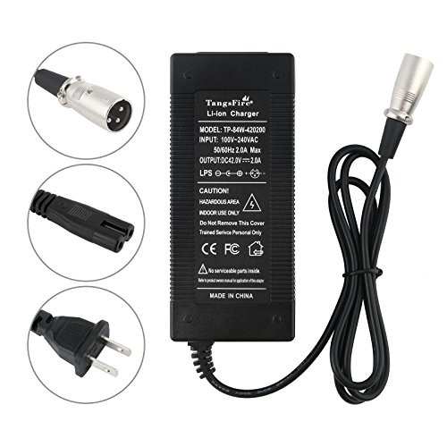 tangsfire 36V E-Scooter Charger 42V 2A XLR Connector For Ebike Hover Board tangsfire 36V E-Scooter Charger 42V 2A XLR Connector For Ebike Hover Board
