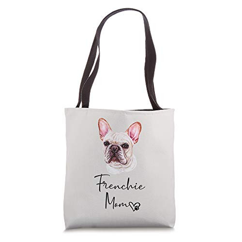 FRENCHIE Mom Cute Puppy Dog Owner FRENCH BULLDOG Gift Tote Bag FRENCHIE Mom Cute Puppy Dog Owner FRENCH BULLDOG Gift Tote Bag