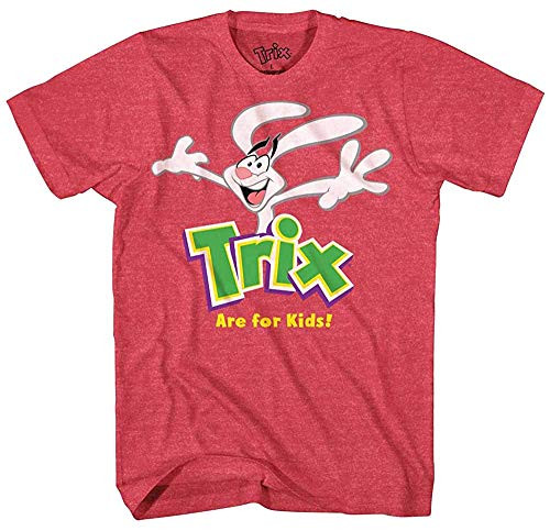 Trix Cereal Are For Kids Silly Rabbit Bunny Funny Adult Mens Graphic T-Shirt Tee Apparel  X-Large