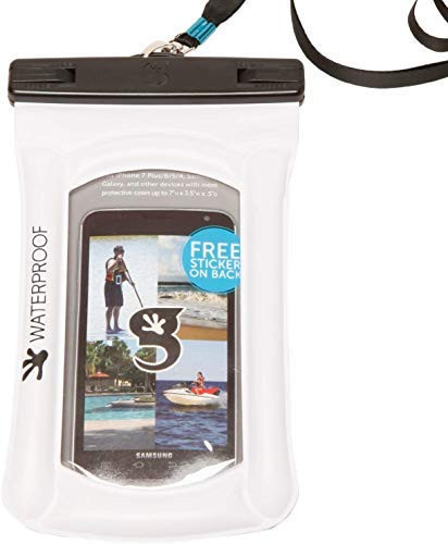 geckobrands Float Phone Dry Bag White