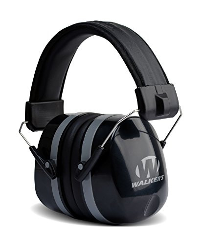 Walkers Game Ear Premium Passive Folding Muff Black