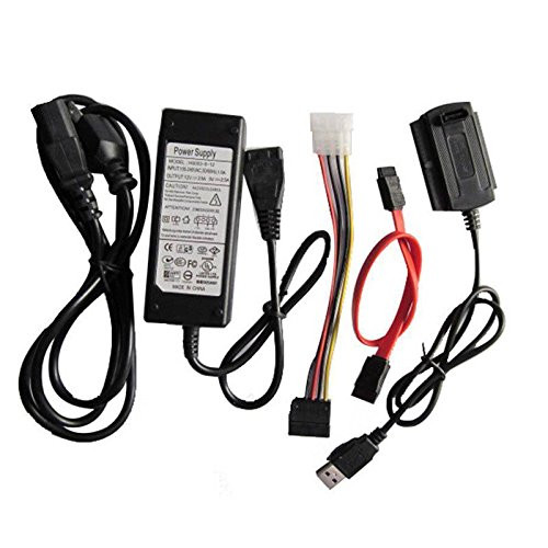 SANOXY A12940 SATA PATA IDE Drive to USB 2.0 Adapter Converter Cable