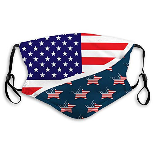 Safety Scarf decoration Reusable Outdoor Covers usa flag pattern background Skiing Cover Safety Scarf decoration Reusable Outdoor Covers usa flag pattern background Skiing Cover