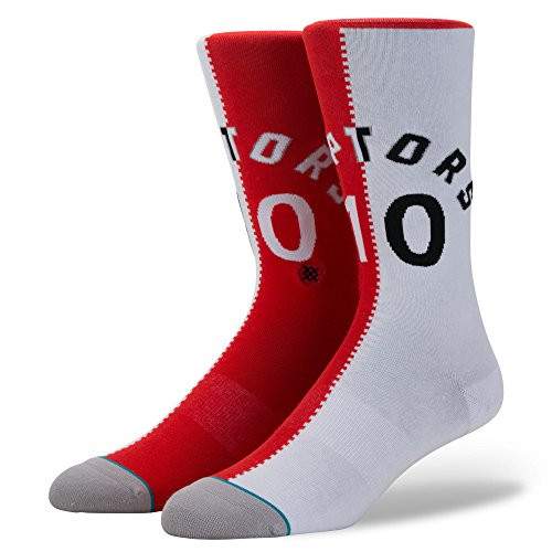Stance M545A18DER Mens Derozan Split Jersey Sock Red - Large 9-12 Stance M545A18DER Mens Derozan Split Jersey Sock Red - Large 9-12