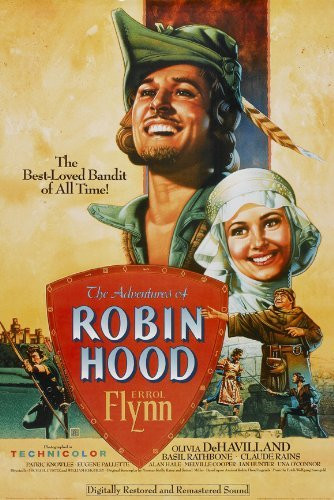 The Adventures of Robin Hood Poster Movie  27 x 40 Inches - 69cm x 102cm   1938   Style B