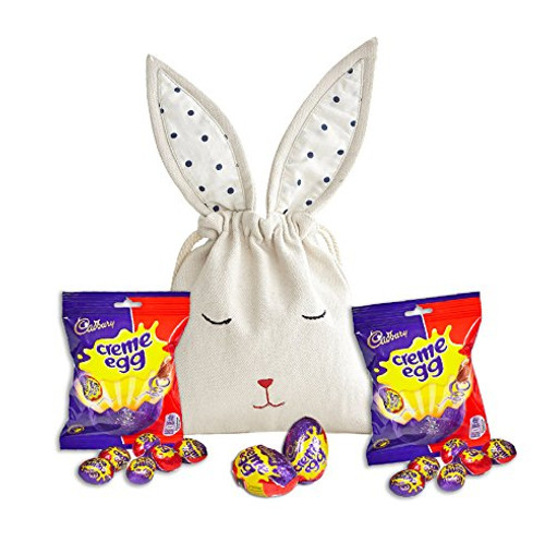 Cadbury Creme Eggs by The Yummy Palette   2 x Mini Cadbury Creme Eggs 2 x Cadbury Creme Egg in Bunny Bag