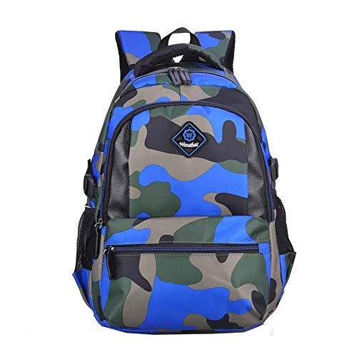 Caki Sweigo Camo Prints Backpack Primary SchoolBag Elementary Students Bookbag Rucksack Kids Knapsack for Students